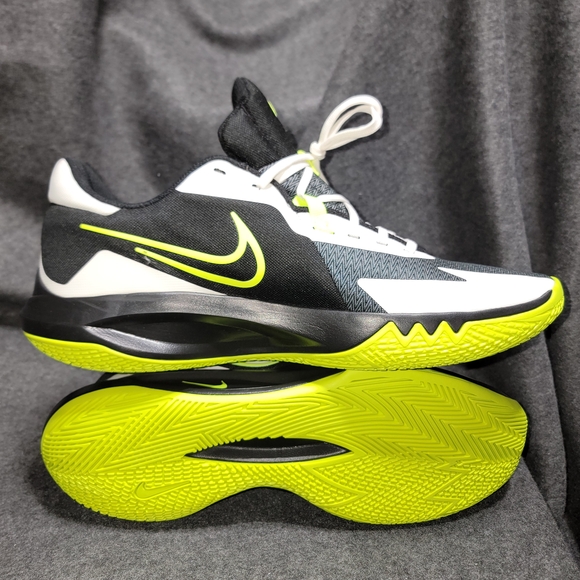 Nike Black and Neon Yellow Athletic Shoes - Picture 2 of 4